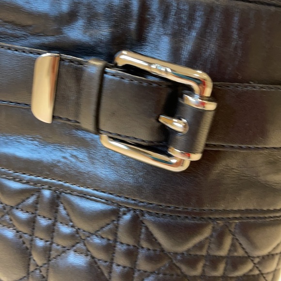 Women’s Dior leather Knee-High Buckle Boots - Picture 6 of 9